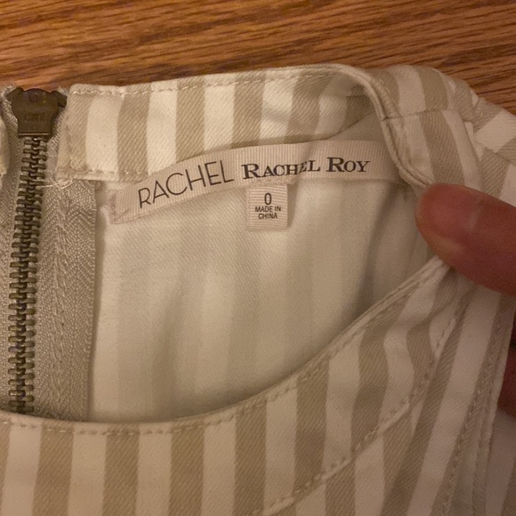 RACHEL Rachel Roy Striped Side-Cutout Jumpsuit. Size 0 - Picture 3 of 7